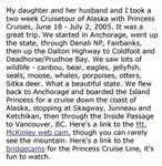 Here's a summary of our trip.  Click on the thumbnail for a bigger picture.