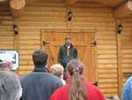Jeff King talking about running the Iditarod, training dogs and running a dogsled.