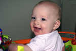 What a smile, now, if only I had hair!