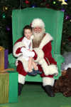 Visiting Santa in San Antonio December 2008