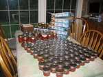 Even more salsa - some for us, some for the wedding.
