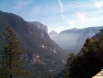 View across Yosemite Valley