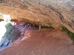 The climb up to Zion Overlook.  The view is awesome