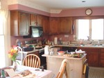 The old kitchen, it served us well, but it's time to go.