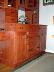Bottom section of the hutch