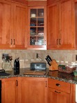 Left corner of kitchen