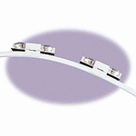 Linear lamps installed under cabinets.  From Seagull Lighting.  Xenon low voltage lighting.